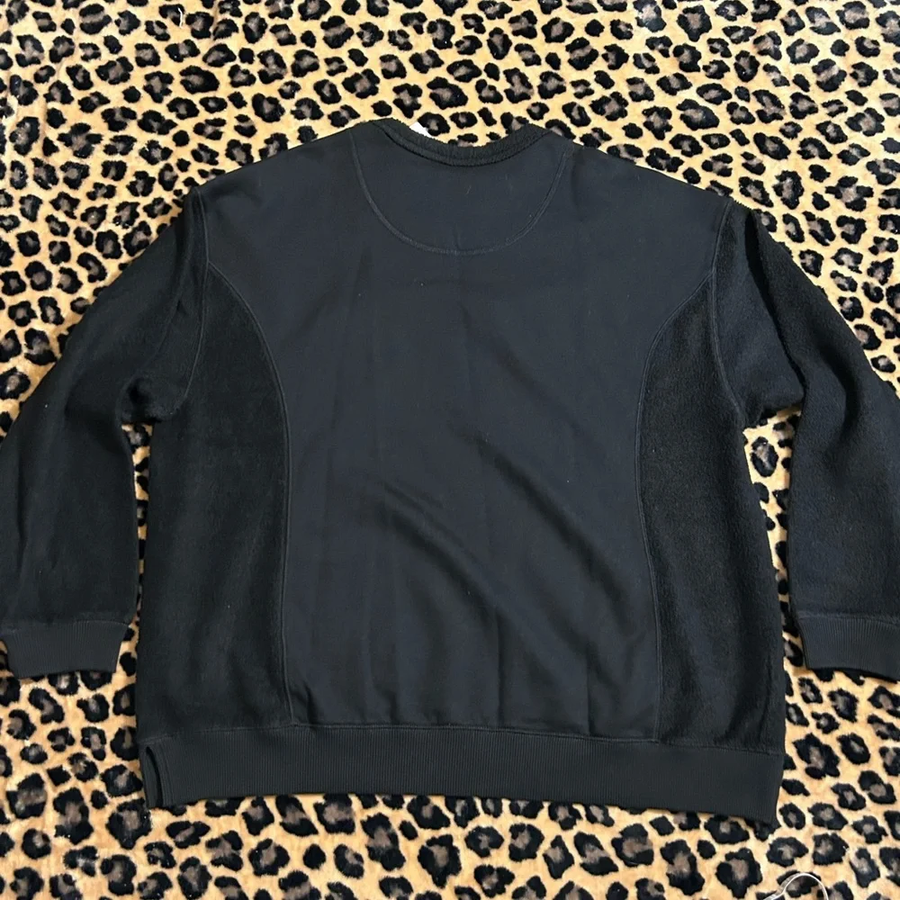 aerie Black Women's Crewneck Sweatshirt size small - Picture 7 of 7